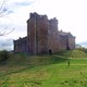 Doune Castle widziany z boku