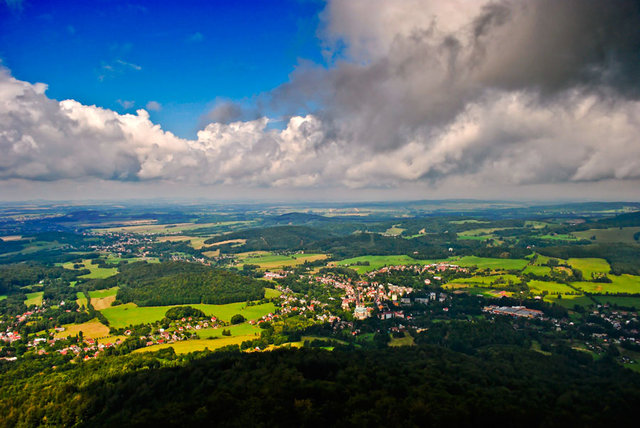 Widok na Hejnice