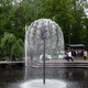 Keukenhof - fontanna w formie dmuchawca
