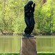 Rzeźba 'Rytm' Henryka Kuny w Parku Skaryszewskim