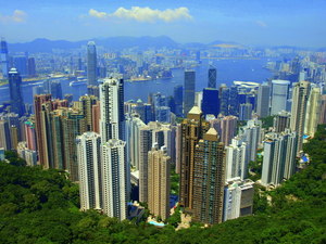 Widok na HK