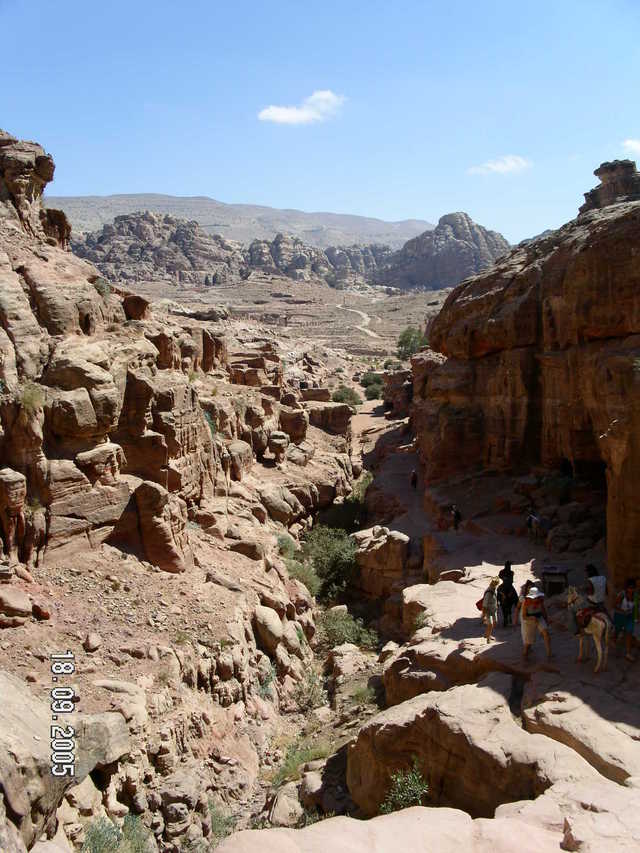 W drodze do Monastyru - Petra
