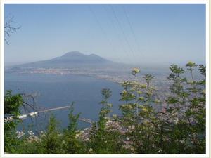 panorama Castallamare i Vesuvio