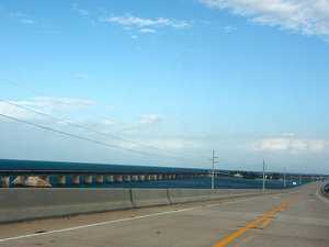 Jeden z najdłuższych odcinków mostu
