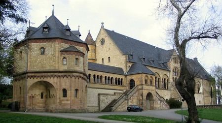 Goslar widok na Kaiserpfalz