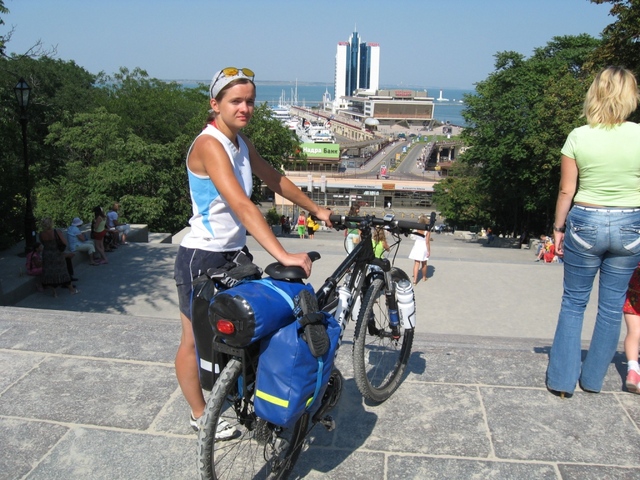 Odessa - widok na port