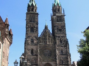 Norymberga kościół św. Wawrzyńca czyli Lorenzkirche