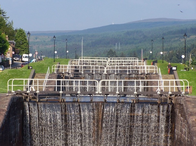 kanał w Fort Augustus