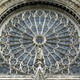 Rouen rozeta na fasadzie katedry