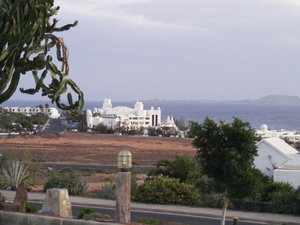 widok z naszego bungalow..