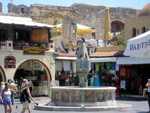Plac Ippokratous, Rodos Town