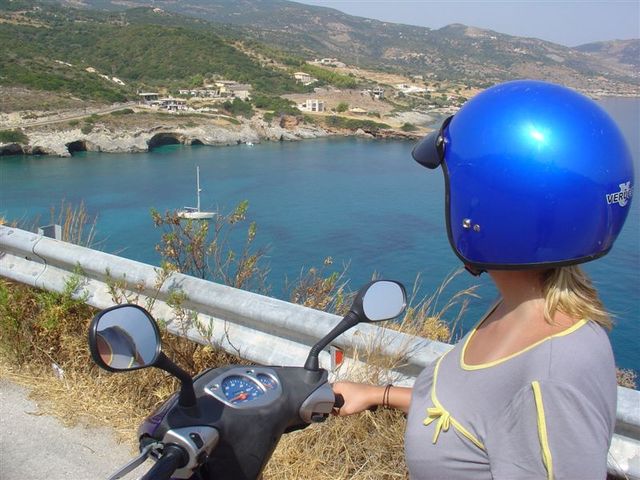 Plaża po dordze z Argassi do Tsilivi