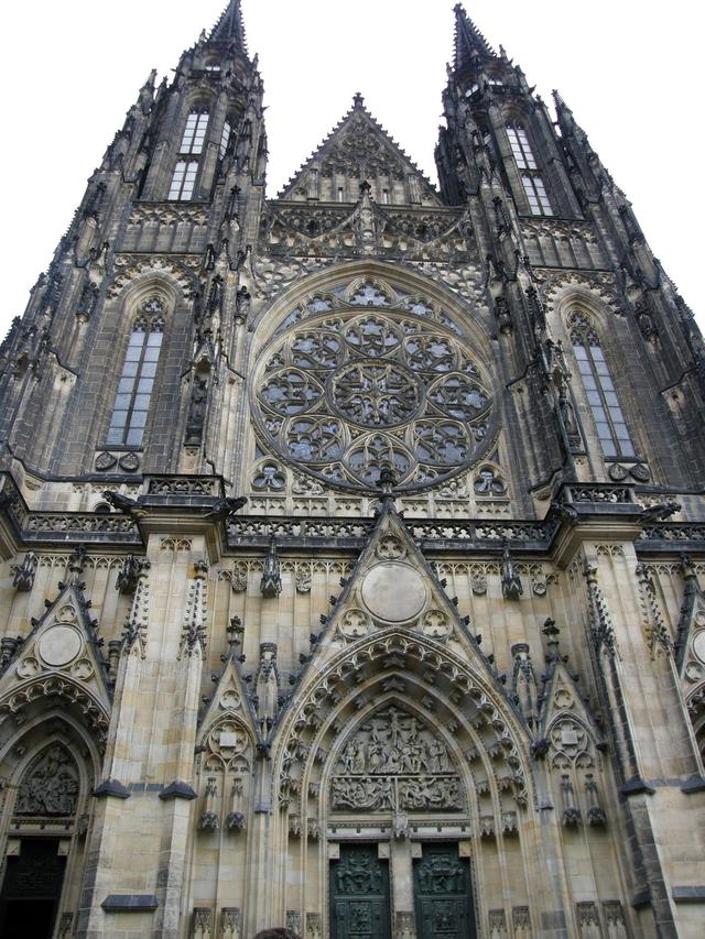 Praga Neogotycka fasada Katedry św. Wita