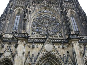 Praga Neogotycka fasada Katedry św. Wita