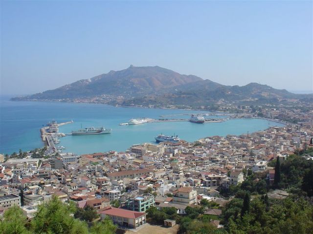 Widok na Zakynthos