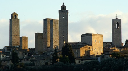 San Gimignano widok miasta