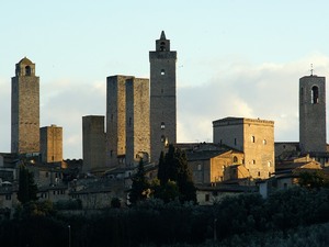 San Gimignano widok miasta