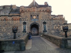 Wejście do Edinburgh Castle