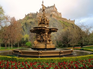 Ross Fountain (Złota Fontanna)