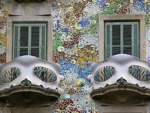 Casa Batlló (detale),Barcelona