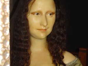 W Madame Tussaud - Mona Lisa