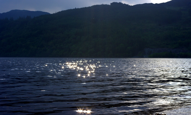 diamentowo na Loch Ness