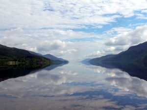 widok na Loch Ness