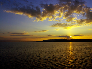 zachód nad Beauly Firth