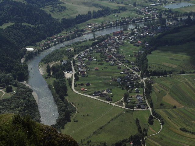 widok z Trzech Koron