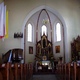 Wnętrze kościoła w Gębicach