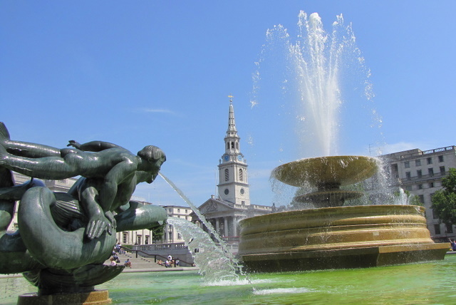 na trafalgar square
