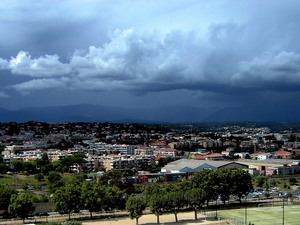 WIDOK Z FORTU W ANTIBES