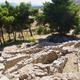 Festos-pałac i widok na dolinę Messara