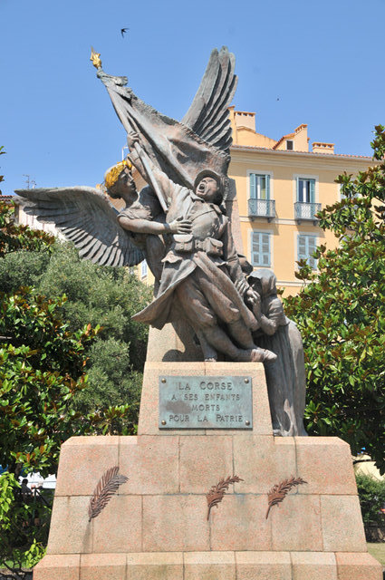 Dsc 5384 Ajaccio - Pomnik ku czci poległych za Francje