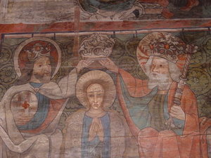 Fresk Koronacja Matki Boskiej