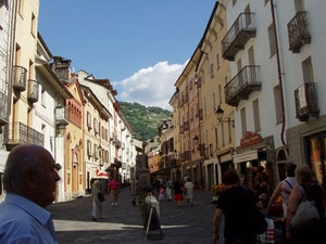 uliczka w Aosta