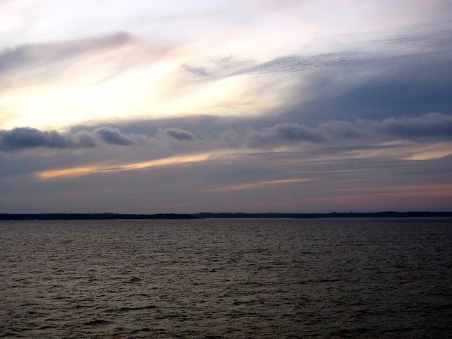 Wypływamy z Nynäshamn