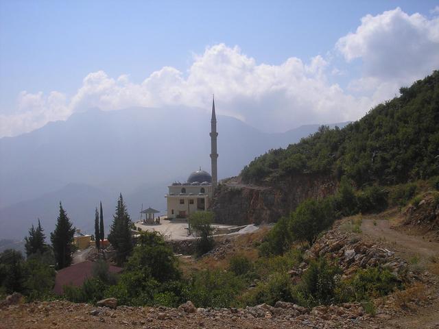 meczet w górach Taurus