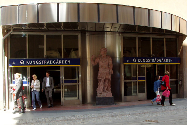 stacja metra Kungstradgarden
