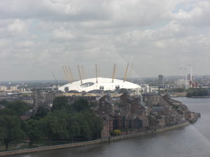 widok na Arenę z Greenwich