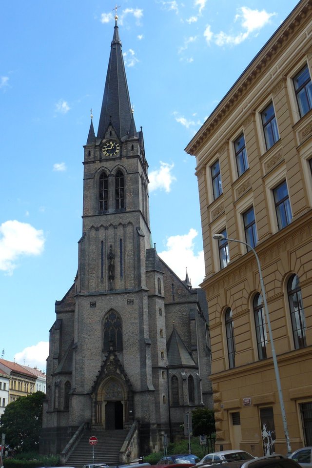 Žižkova, kościół św. Prokopa