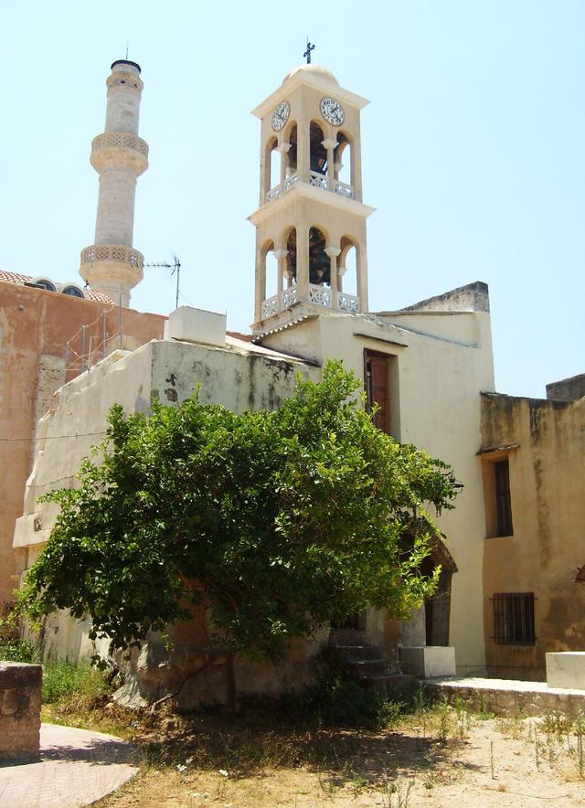 Chania - dzwonnica kościoła