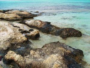 Laguna Balos - kształty skał