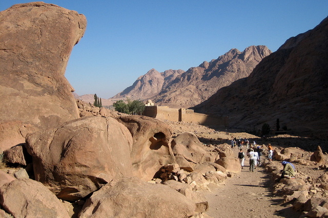 egipt -zejście z góry mojżesza