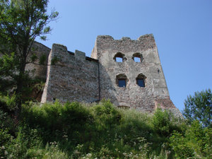 Pieniny - zamek w Czorsztynie