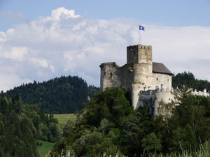 Pieniny - zamek w Niedzicy