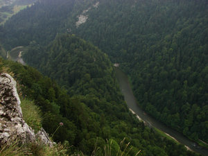 Pieniny - widok z Sokolicy