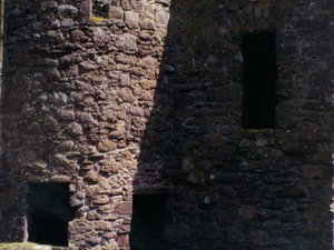 Dunnottar Castle - najlepiej zachowana część