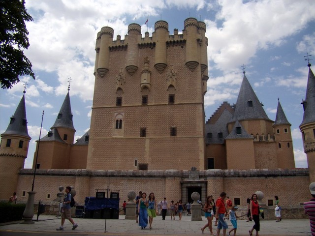 Zamek Alcazar od przodu