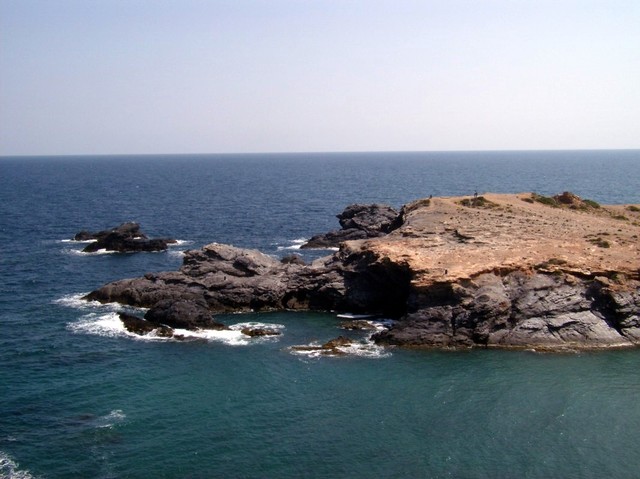 Wybrzeże od strony Faro de Cabo de Palos